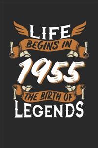 Life Begins in 1955 the Birth of Legends
