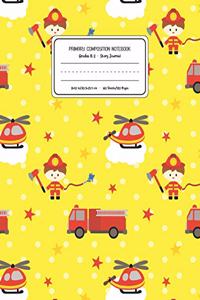 Primary Composition Notebook Grades K-2 Story Journal