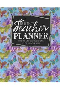 The Ultimate Teacher Planner Perpetual Calendar, Student Data, Lesson Planner & More