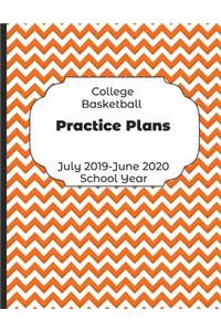 College Basketball Practice Plans July 2019 - June 2020 School Year