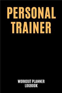 Personal Trainer Workout planner logbook