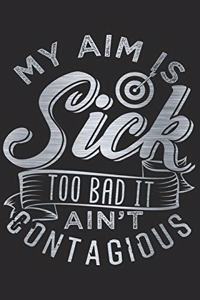 Bogenschießen Notizbuch