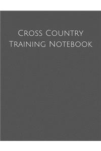 Cross Country Training Notebook