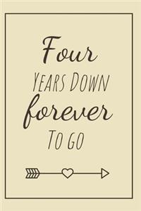 Four Years Down Forever To Go