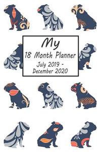 My 18 Month Planner July 2019-December 2020