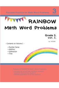 Rainbow Math Word Problems Grade 3 vol. I