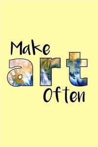Make Art Often