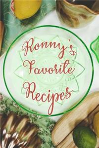 Ronny's Favorite Recipes