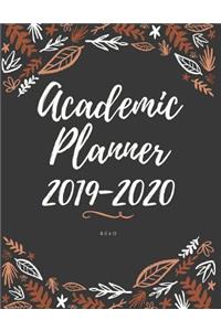 Academic Planner 2019-2020 8.5 x 11