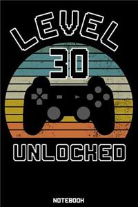 Level 30 Unlocked