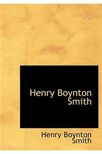 Henry Boynton Smith