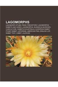 Lagomorphs: Lagomorph Stubs, Pikas, Prehistoric Lagomorphs, Rabbits and Hares, Lagomorpha, Bunnies & Burrows, Cuniculture, Rabbits