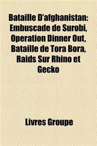 Bataille D'Afghanistan