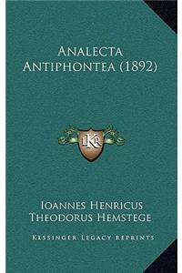 Analecta Antiphontea (1892)