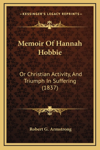 Memoir Of Hannah Hobbie