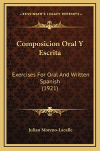 Composicion Oral Y Escrita