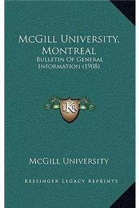 McGill University, Montreal