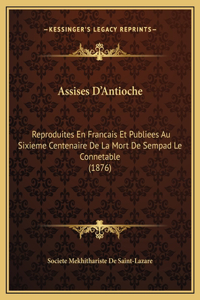 Assises D'Antioche