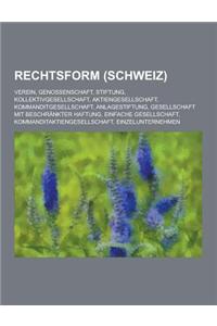 Rechtsform (Schweiz)