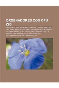 Ordenadores Con CPU Z80