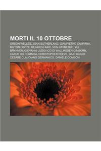 Morti Il 10 Ottobre