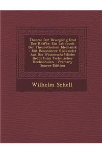 Theorie Der Bewegung Und Der Krafte
