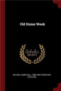 Old Home Week