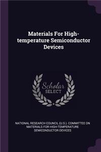 Materials For High-temperature Semiconductor Devices