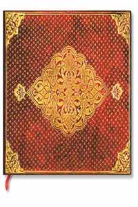 Golden Trefoil Lined Hardcover Guest Book