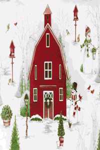 Country Winter Deluxe Boxed Holiday Cards