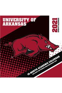 Arkansas Razorbacks 2021 12x12 Team Wall Calendar