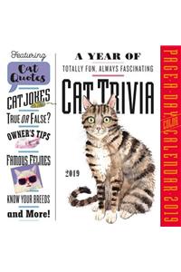 2019 a Year of Cat Trivia Colour Page-A-Day Calendar