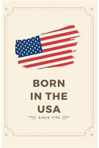 Patriotic Daily Journal (Born in the USA)