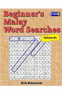 Beginner's Malay Word Searches - Volume 3