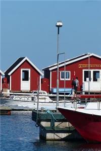 Little Red Fishing Boat at Anchor in the Bay Journal