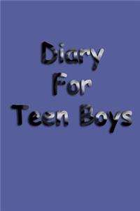 Diary for Teen Boys