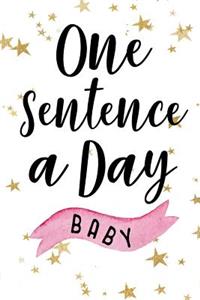 One Sentence A Day Baby