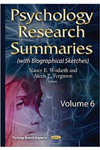 Psychology Research Summaries
