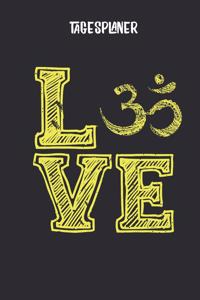 Tagesplaner mit Om Symbol als Mandala