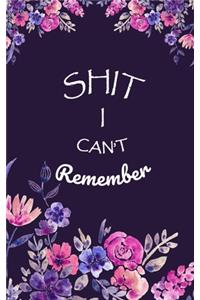 Shit I Can't Remember