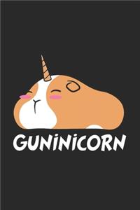 Einhorn Meerschweinchen Notizbuch