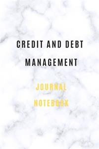 Credit and debt management Notebook