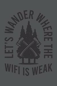 Let's Wander Where The Wifi Is Weak