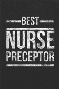 Best Nurse Preceptor