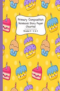 Primary Composition Notebook Story Paper Journal