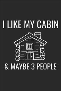 I Like My Log Cabin & Maybe 3 People