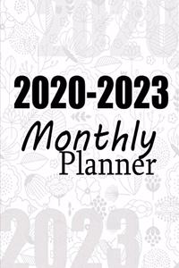 2020-2023 Monthly Planner