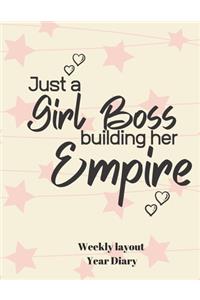 Just a GIRL BOSS BUILDING HER EMPIRE