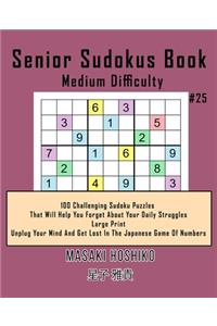 Senior Sudokus Book Medium Difficulty #25