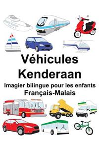 Français-Malais Véhicules/Kenderaan Imagier bilingue pour les enfants